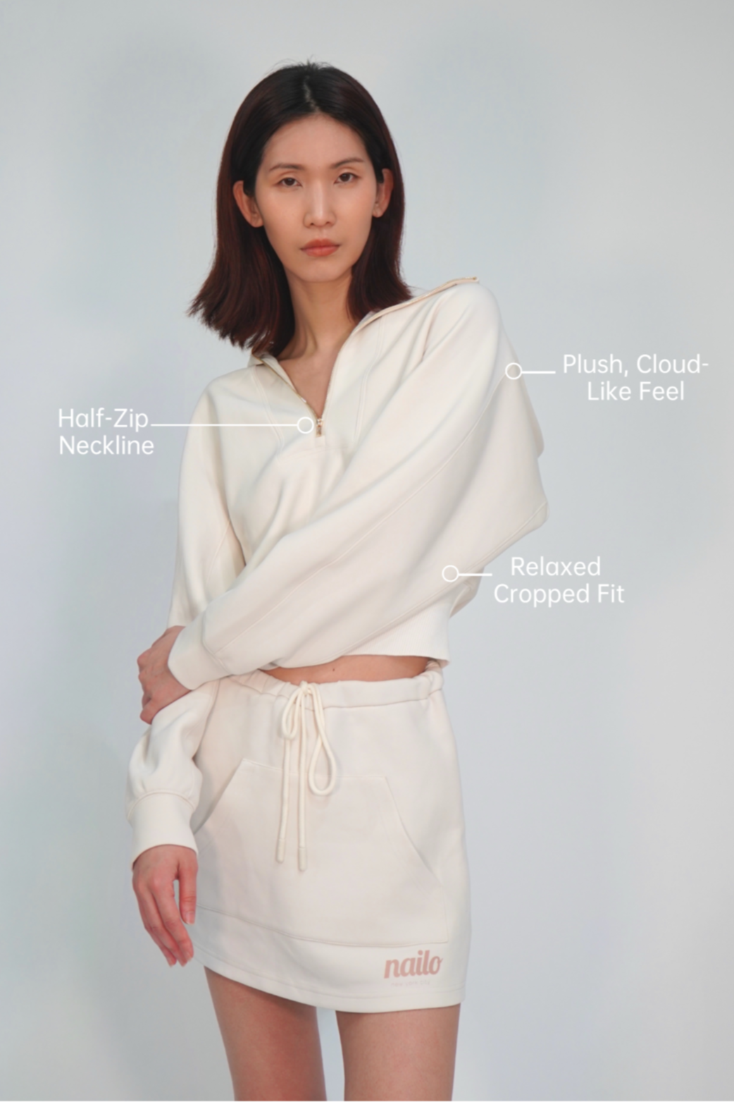 Cloud Half-Zip Sweat
